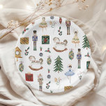 Notenkraker ballerina Kerstmis verjaardagsfeestje Papieren Bordje<br><div class="desc">Notenkraker ballerina Kerstmis verjaardagsfeestje Papieren Borden Overeenkomende items zijn beschikbaar.</div>