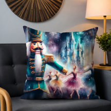 Notenkraker Ballerina Waterverf Kerstballet