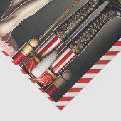 Notenkraker & Ballerina Zwart Goud Vrolijk Kerstfe Tissuepapier (Detail)