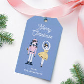 Notenkraker Ballet Aangepaste Naam Kerstmis Cadeaulabel
