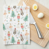 Notenkraker Ballet Afbeeldingen Keukenhanddoeken (Quarter Fold)