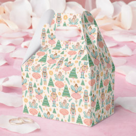 Notenkraker Ballet en feeën op Cream Achtergrond Bedankdoosjes