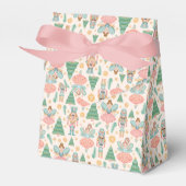 Notenkraker Ballet en feeën op Cream Achtergrond Bedankdoosjes (Voorkant Zijde)