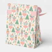 Notenkraker Ballet en feeën op Cream Achtergrond Bedankdoosjes (Achterkant)