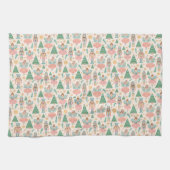 Notenkraker Ballet en feeën op Cream Achtergrond Theedoek (Horizontaal)