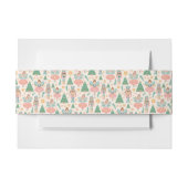 Notenkraker Ballet en feeën op Cream Achtergrond Uitnodigingen Wikkel (Voorkant Voorbeeld)