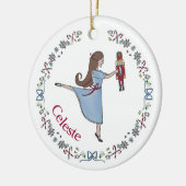 Notenkraker Ballet Gepersonaliseerde Klassieke Ker Keramisch Ornament (Links)