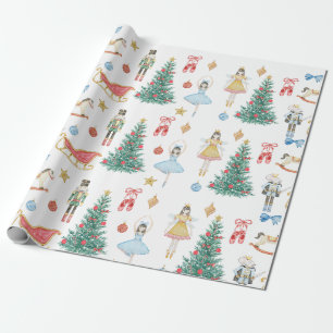 Notenkraker ballet inpakpapier