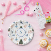 Notenkraker Ballet Kerst Monogram Papieren Bordje (Feest)