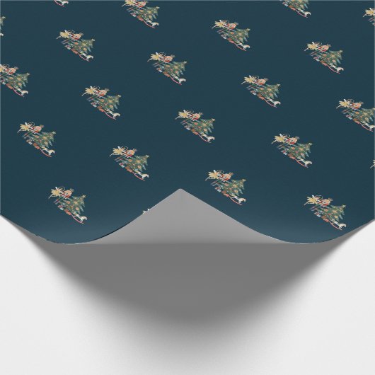 Notenkraker Ballet Kerst Wrapping Papier (Hoek)