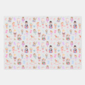 Notenkraker Ballet Kerstfoto inpakpapier Vel (Voorkant 3)