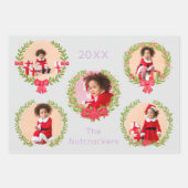 Notenkraker Ballet Kerstfoto inpakpapier Vel (Voorkant 2)