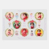 Notenkraker Ballet Kerstfoto inpakpapier Vel (Voorkant)