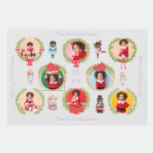 Notenkraker Ballet Kerstfoto inpakpapier Vel (Voorkant)