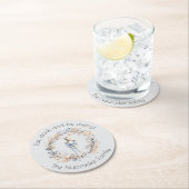 Notenkraker Ballet Kerstkrans Ronde Kartonnen Onderzetter (Insitu)