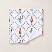 Notenkraker Ballet Kerstmis Badkamer Decor Bad Handdoek (Wasdoekje)
