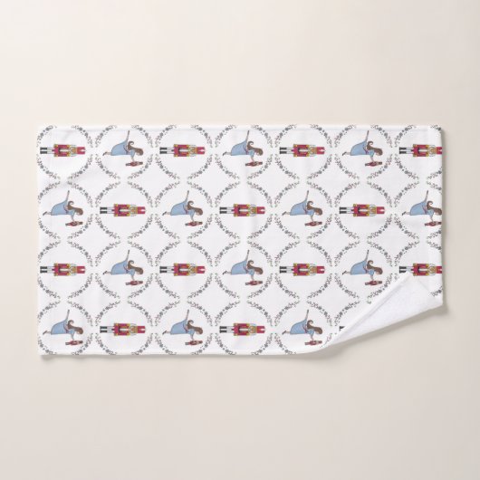 Notenkraker Ballet Kerstmis Badkamer Decor Bad Handdoek (Handdoek)