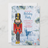 Notenkraker Ballet Kerstmis Feest Kaart (Voorkant)