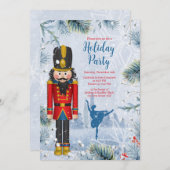 Notenkraker Ballet Kerstmis Feest Kaart (Voorkant / Achterkant)