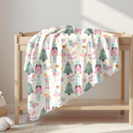 Notenkraker Ballet Kerstvakantie Baby Girl Fleece Deken