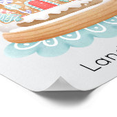 Notenkraker Ballet Land van snoep Kerstmis Poster (Hoek)