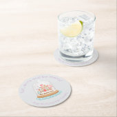 Notenkraker Ballet Land van snoep Ronde Kartonnen Onderzetter (Insitu)