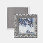 Notenkraker ballet miniatuur magneet (Voorkant / Achterkant)