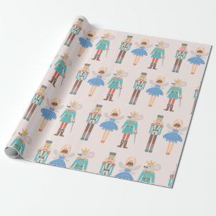 Notenkraker Ballet Minimaal Modern Cadeaupapier