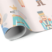 Notenkraker Ballet Minimaal Modern Cadeaupapier (Rol Hoek)