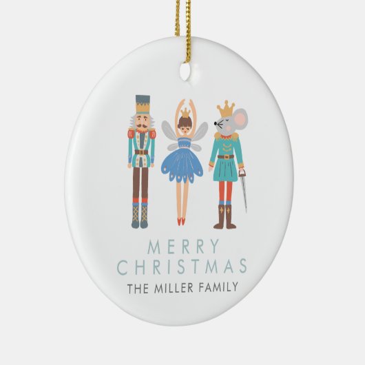 Notenkraker Ballet Minimaal Modern Keramisch Ornament (Rechts)