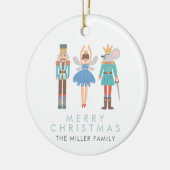 Notenkraker Ballet Minimaal Modern Keramisch Ornament (Links)