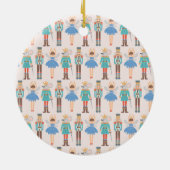 Notenkraker Ballet Minimaal Modern Keramisch Ornament (Achterkant)