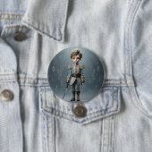 Notenkraker Ballet Mode-Cavalier Prins Ronde Button 7,6 Cm (In situ)