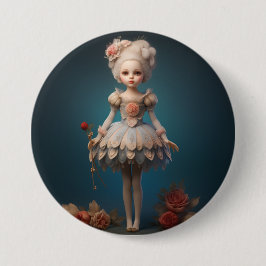 Notenkraker Ballet Mode-Dauwfee Ronde Button 7,6 Cm