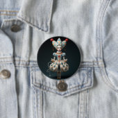Notenkraker Ballet Mode-Harlequin Pop Ronde Button 7,6 Cm (In situ)