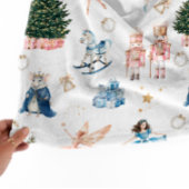 Notenkraker Ballet Nostalgische Kerstmis  Fleece Deken
