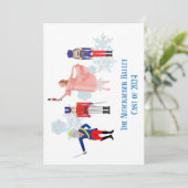 Notenkraker Ballet Notecards Kaart (Staand voorkant)