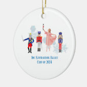 Notenkraker Ballet Notecards Keramisch Ornament (Links)