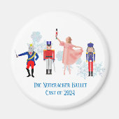 Notenkraker Ballet Notecards Magneet (Voorkant)