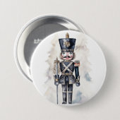Notenkraker Ballet, Notenkraker Ronde Button 7,6 Cm (Voorkant /achterkant)