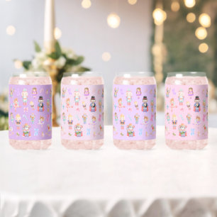 Notenkraker Ballet Pastelpatroon Blikvorm Glas