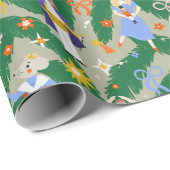 Notenkraker Ballet Royal Bow Christmas Wrapping Cadeaupapier (Rol Hoek)