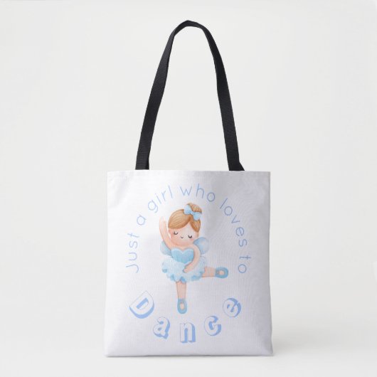 Notenkraker Ballet Sugar Plum Fairy Ballerina Tote Bag (Voorkant)