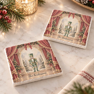 Notenkraker Ballet Theater Kerstmis Stenen Onderzetter