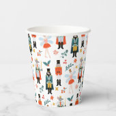 Notenkraker Ballet Vakantie Kerstfeest Papieren Bekers (Achterkant)