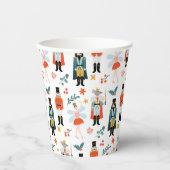 Notenkraker Ballet Vakantie Kerstfeest Papieren Bekers (Voorkant)