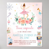 Notenkraker Ballet Verjaardag Tijd Capsule Teken Poster (Voorkant)