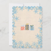 Notenkraker Ballet Verjaardag winteruitnodiging Kaart (Achterkant)