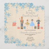 Notenkraker Ballet Verjaardag winteruitnodiging Kaart (Voorkant / Achterkant)