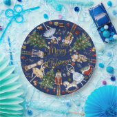 Notenkraker Ballet  Vrolijk Kerstfeest Papieren Bordje (Feest)